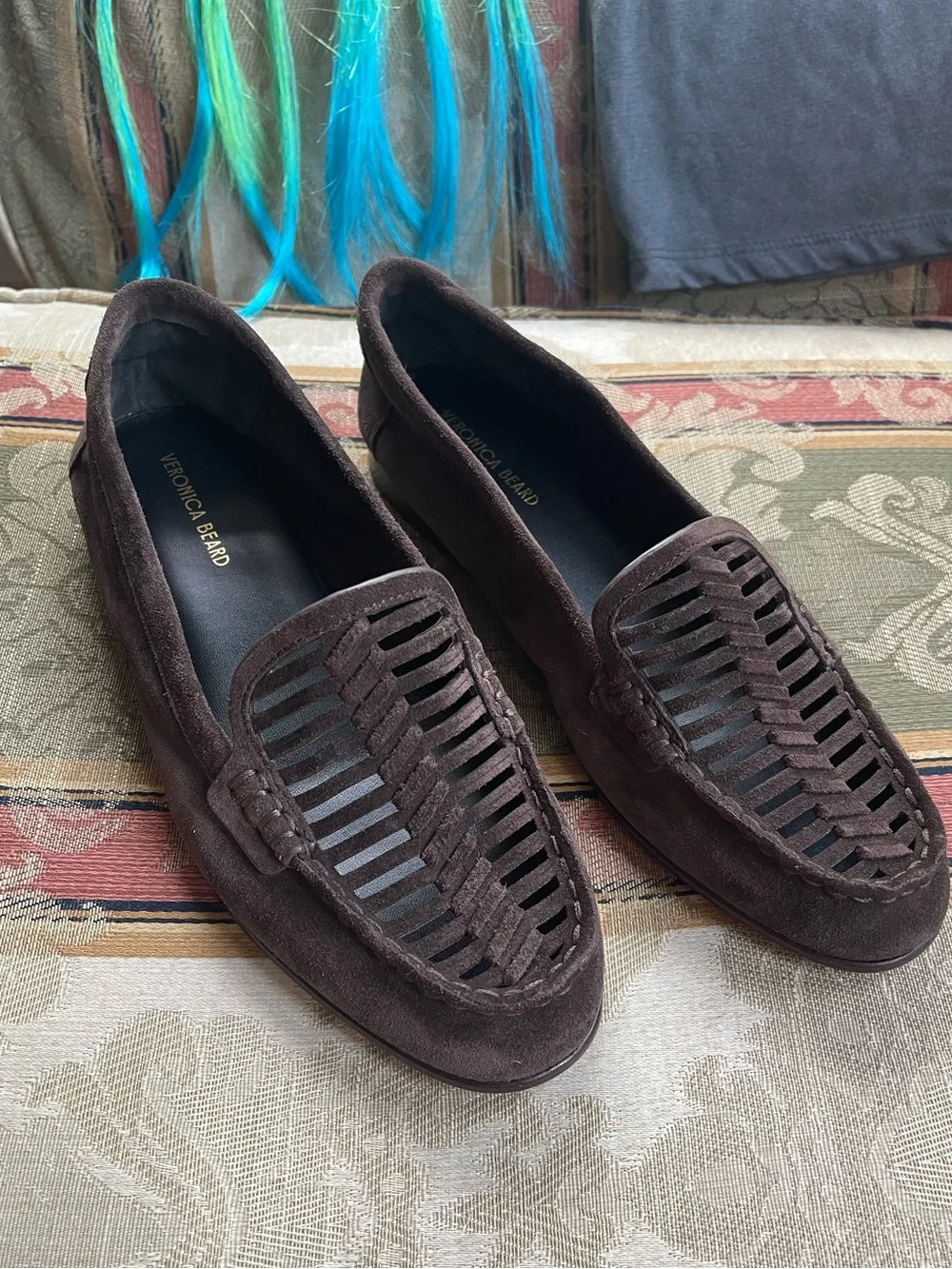 Veronica Beard Cutout Loafer. Size 7 Women N12-19